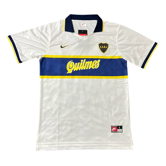 Boca Juniors 1996-97 Away Retro Jersey - Maradona #10