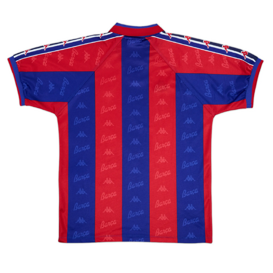 FC Barcelona 1996-98 Home Retro Jersey