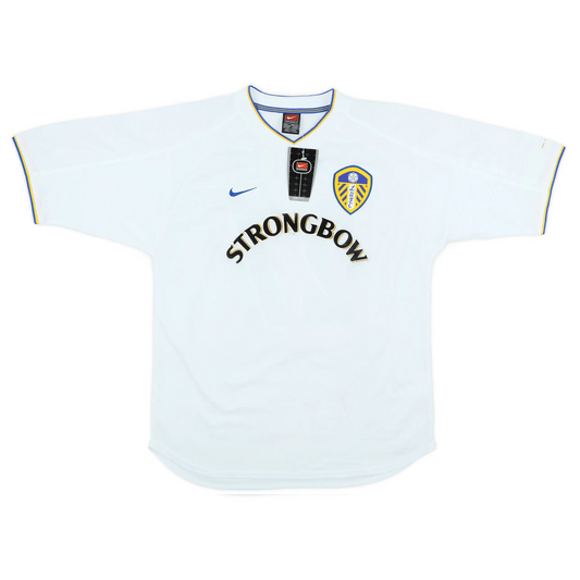 Leeds United 2000-2002 Home Retro Jersey - Viduka #9
