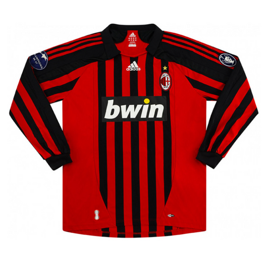 AC Milan 2007-08 Home Retro Jersey - Pirlo #21