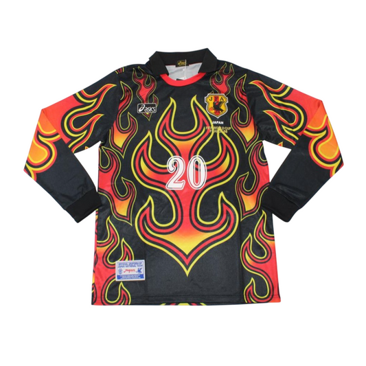Japan 1998 GK Home Retro Jersey - Kawaguchi #20