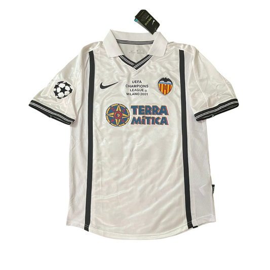 Valencia CF 2000-2001 Home Retro Jersey - Aimar #21