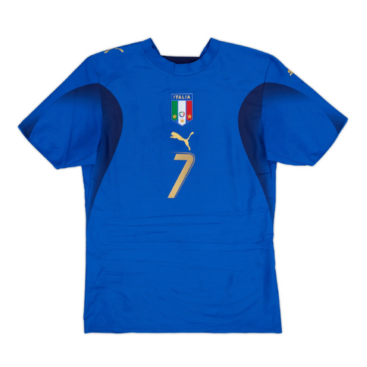 Italy 2006 Home Retro Jersey - Delpiero #7