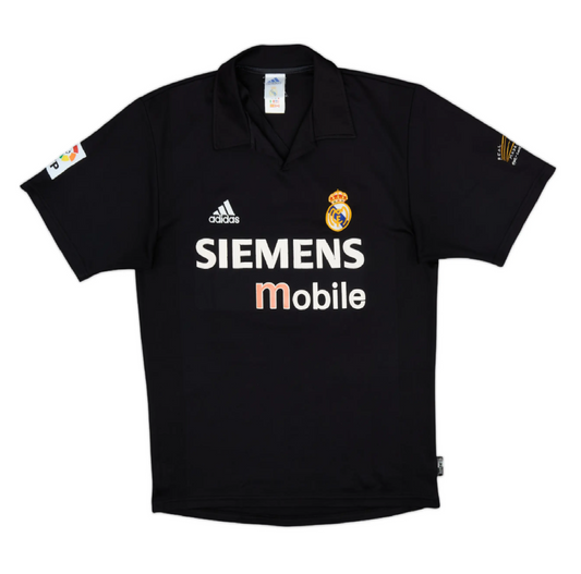 Real Madrid 2000-03 Away Retro Jersey - Zidane #5