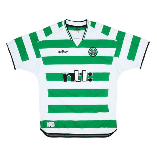 Celtic 2001-03 Home Retro Jersey - Larsson #7