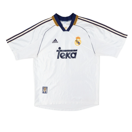 Real Madrid 1998-2000 Home Retro Jersey - Raul #7