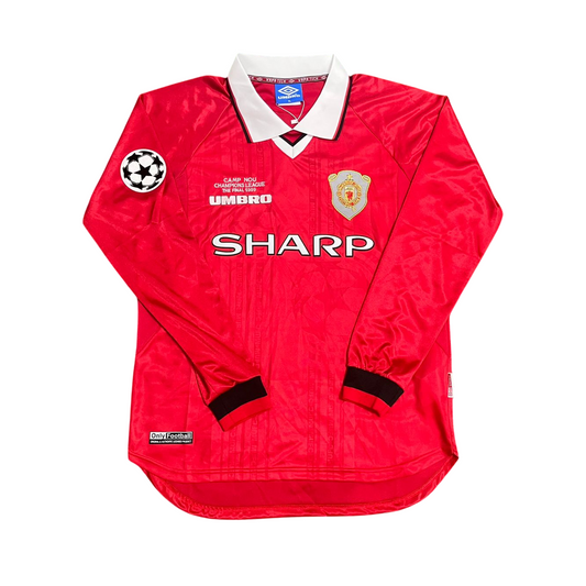 Manchester United 1999-2000 Home Retro Jersey - Beckham #7
