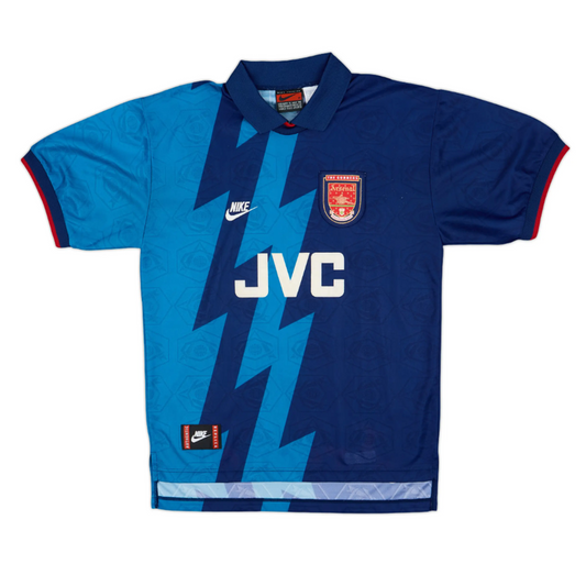 Arsenal 1995-96 Away Retro Jersey - Bergkamp #10
