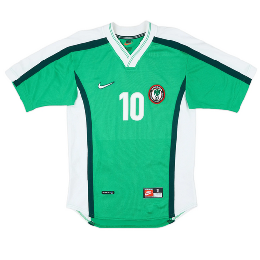 Nigeria 1998 Home Retro Jersey - Okocha #10