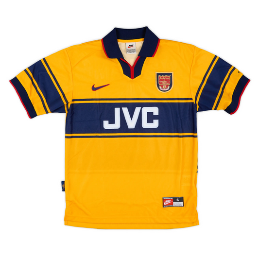 Arsenal 1997-99 Away Retro Jersey - Bergkamp #10