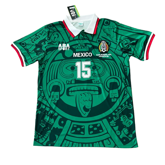 Mexico 1998 Home Retro Jersey - Hernandez #15