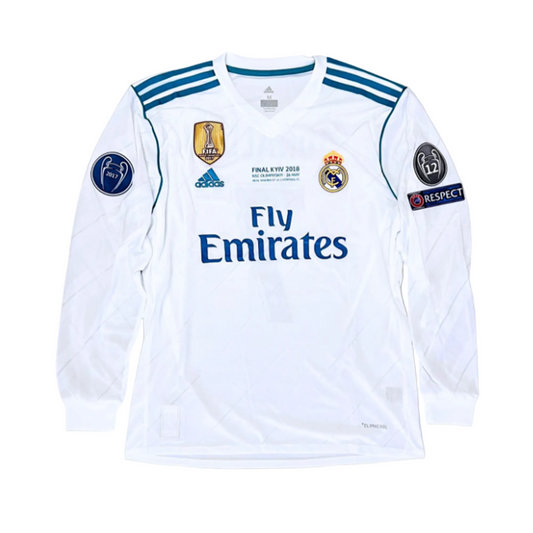 Real Madrid 2017-18 Home Retro Jersey - Bale #11