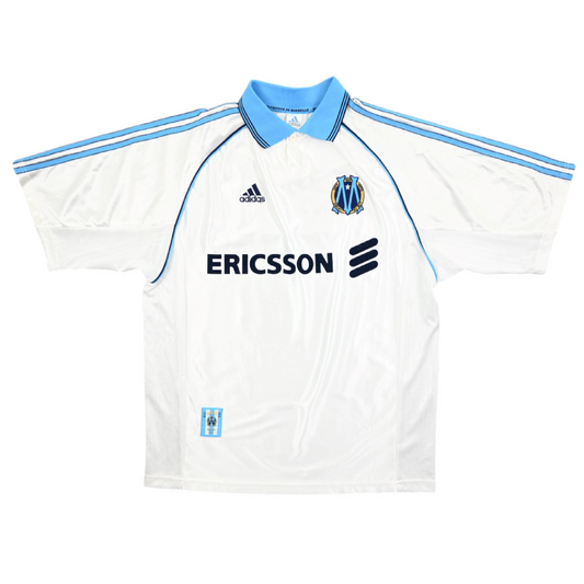 Olympique Marseille 1998-99 Home Retro Jersey - Ravanelli #11