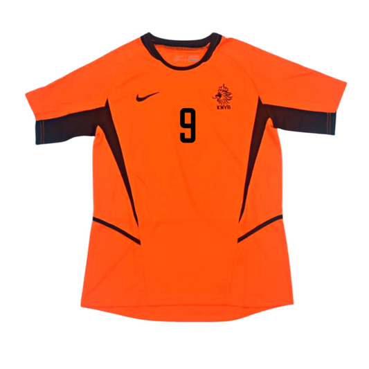 Netherlands 2002 Home Retro Jersey - V. Nistelrooy #9