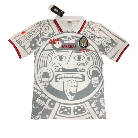 Mexico 1998 Away Retro Jersey - Blanco #11