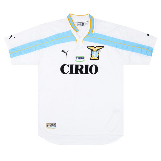 S.S. Lazio 1999-2000 Away Retro Jersey - Nesta #13