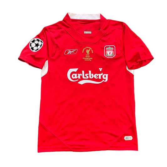 Liverpool 2005-06 Home Retro Jersey - Gerrard #8