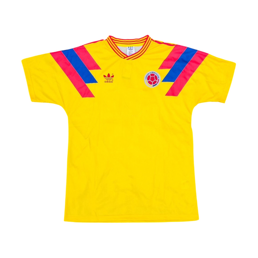 Colombia 1990 Home Retro Jersey - Valderrama #10
