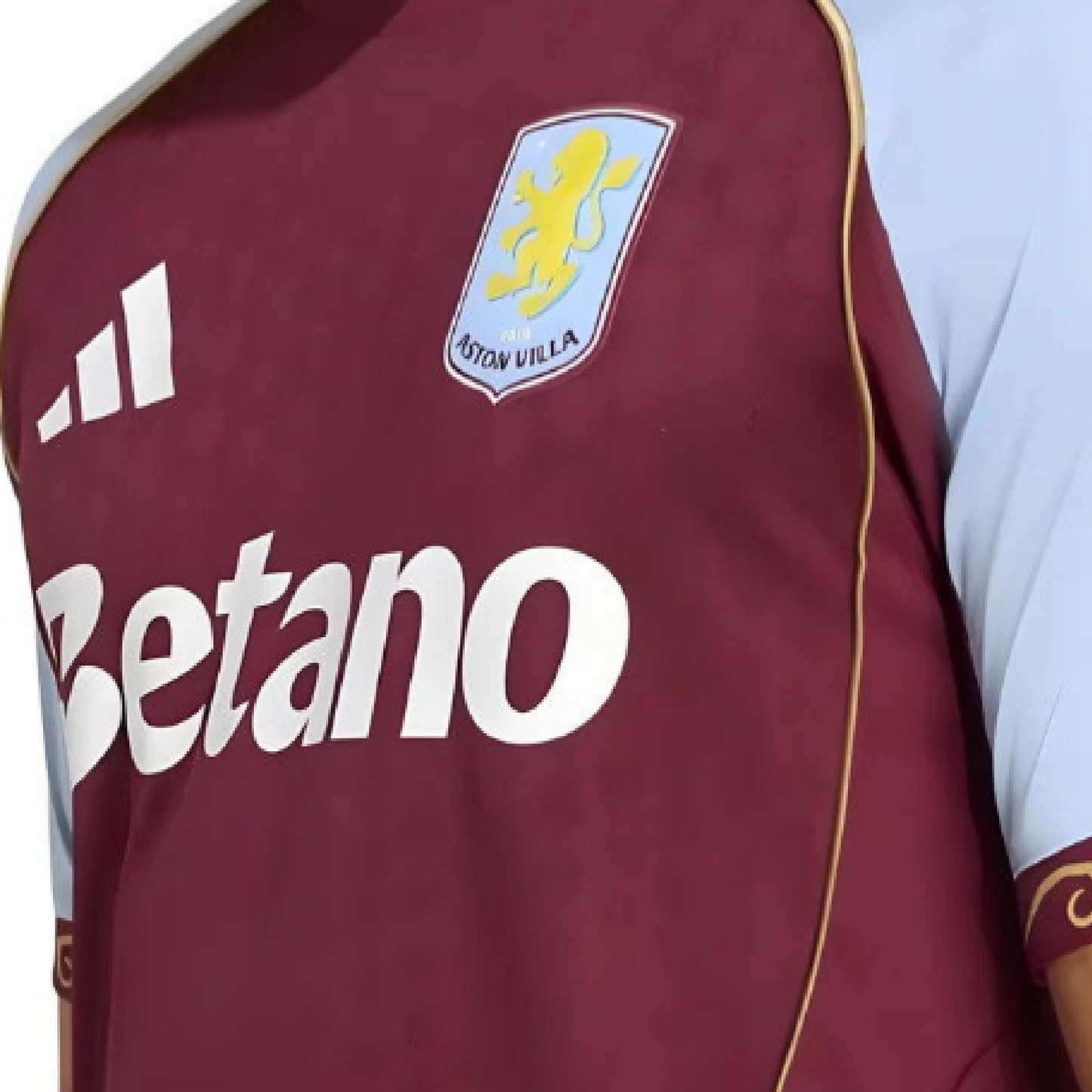 Aston Villa 2025-26 Home Jersey - Player Version
