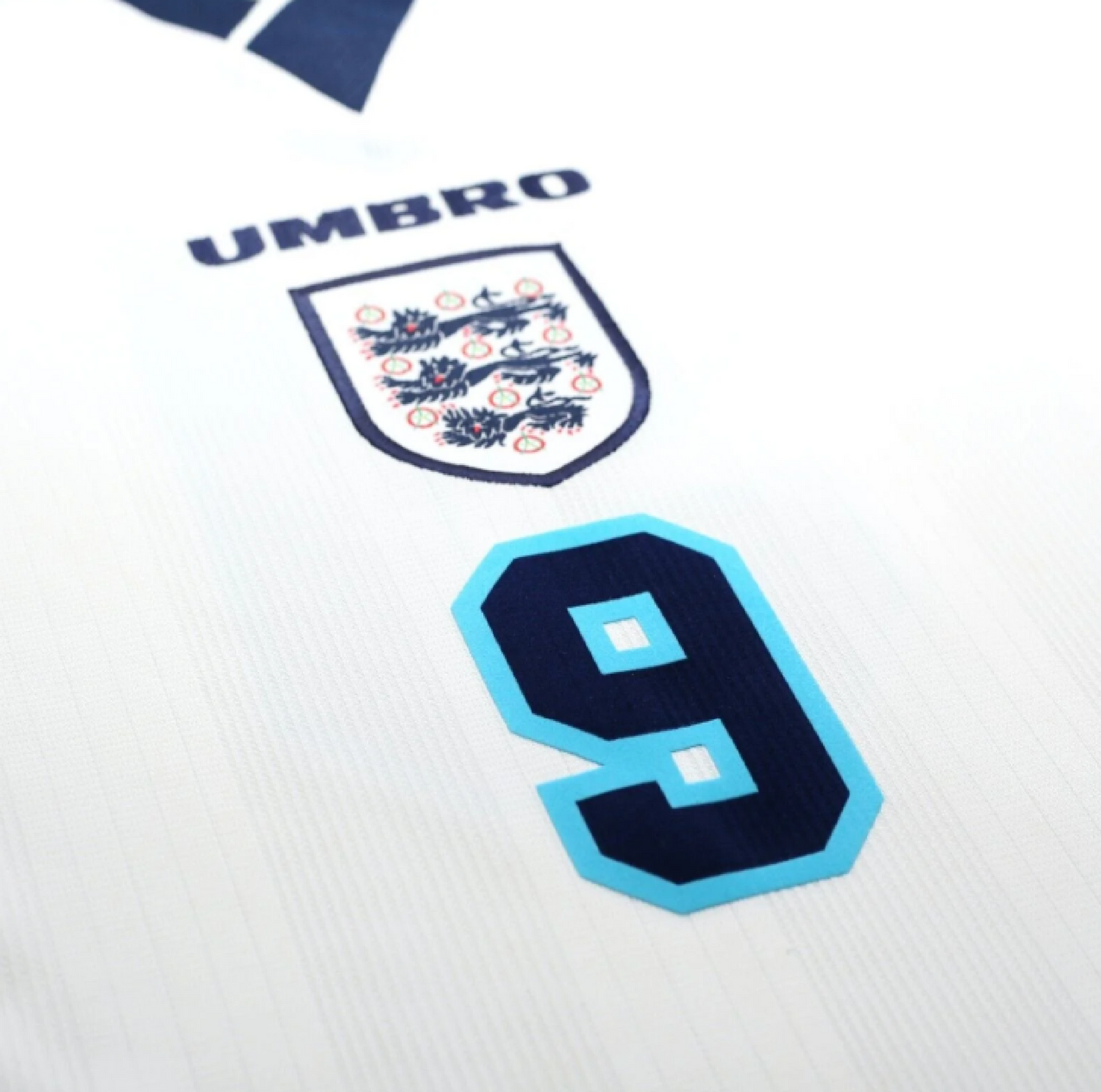 England 1995-97 Home Retro Jersey - Shearer #9