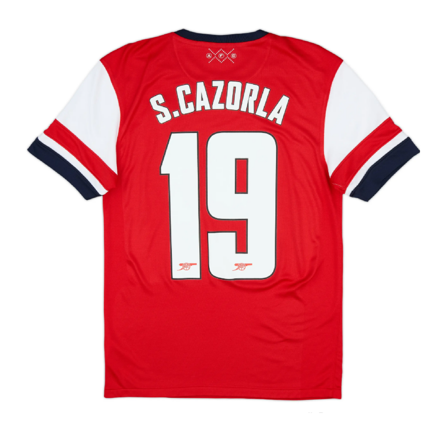 Arsenal 2012-13 Home Retro Jersey - Cazorla #19