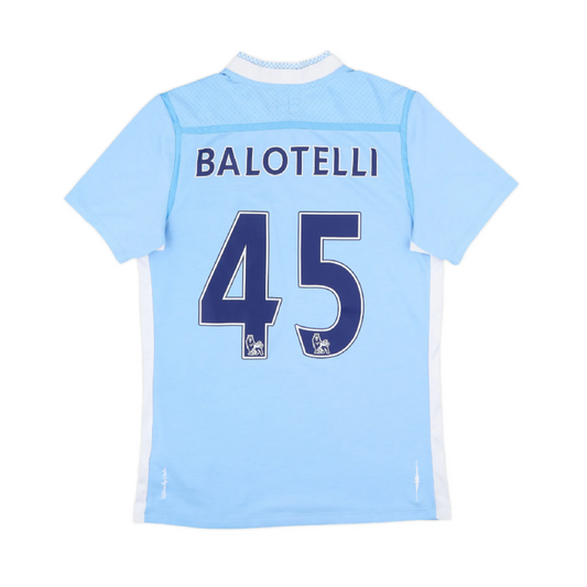 Manchester City 2011-12 Home Retro Jersey - Balotelli #45
