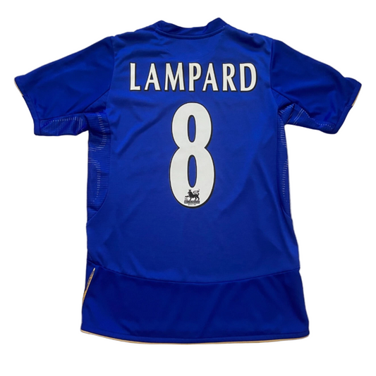 Chelsea 2005-06 Home Retro Jersey - Lampard #8