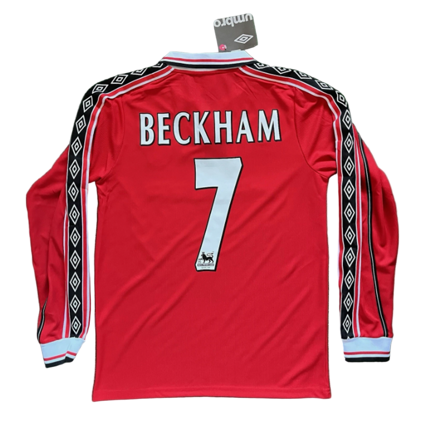 Manchester United 1998-99 Home Retro Jersey - Beckham #7