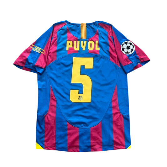 FC Barcelona 2005-06 Home Retro Jersey - Puyol #5