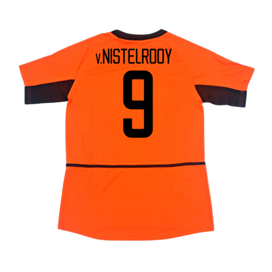 Netherlands 2002 Home Retro Jersey - V. Nistelrooy #9