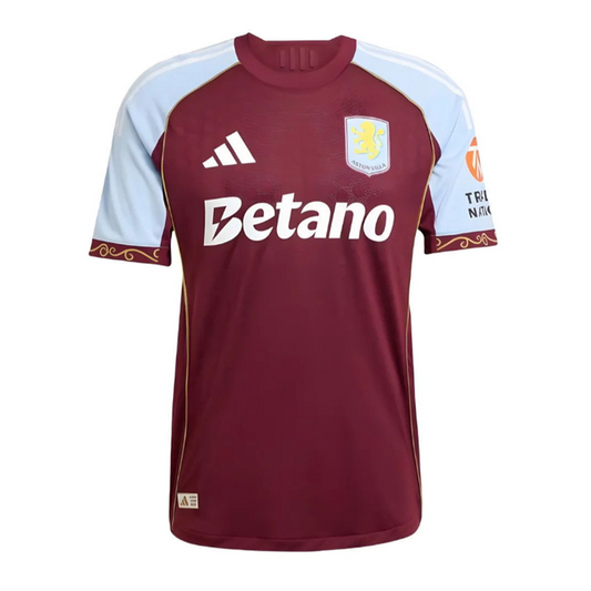Aston Villa 2025-26 Home Jersey - Player Version