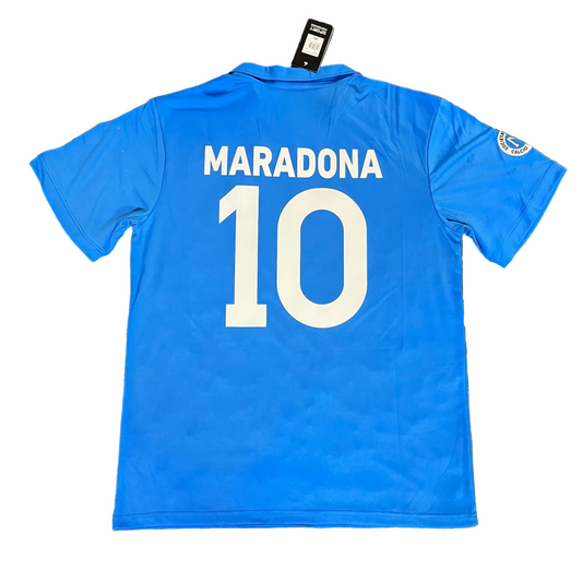 SSC Napoli 1987-88 Home Retro Jersey - Maradona #10