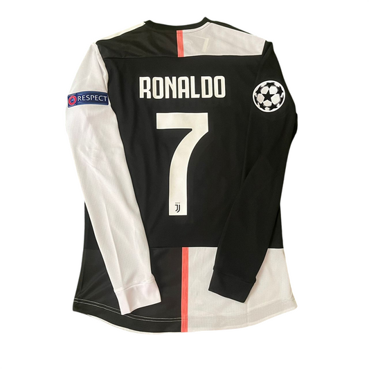 Juventus 2019-20 Home Retro Jersey - Ronaldo #7