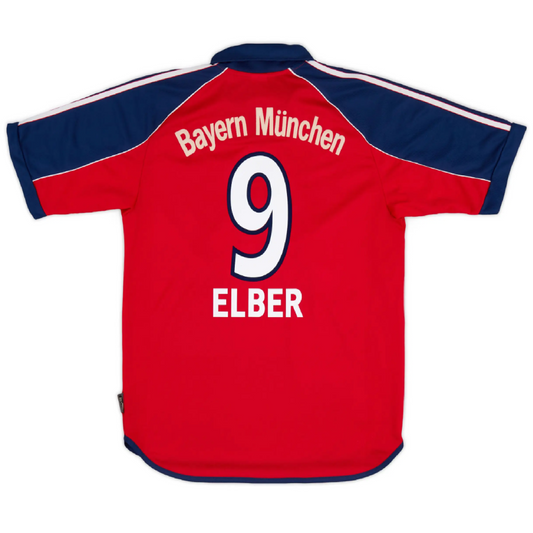 Bayern München 1999-2001 Home Retro Jersey - Elber #9