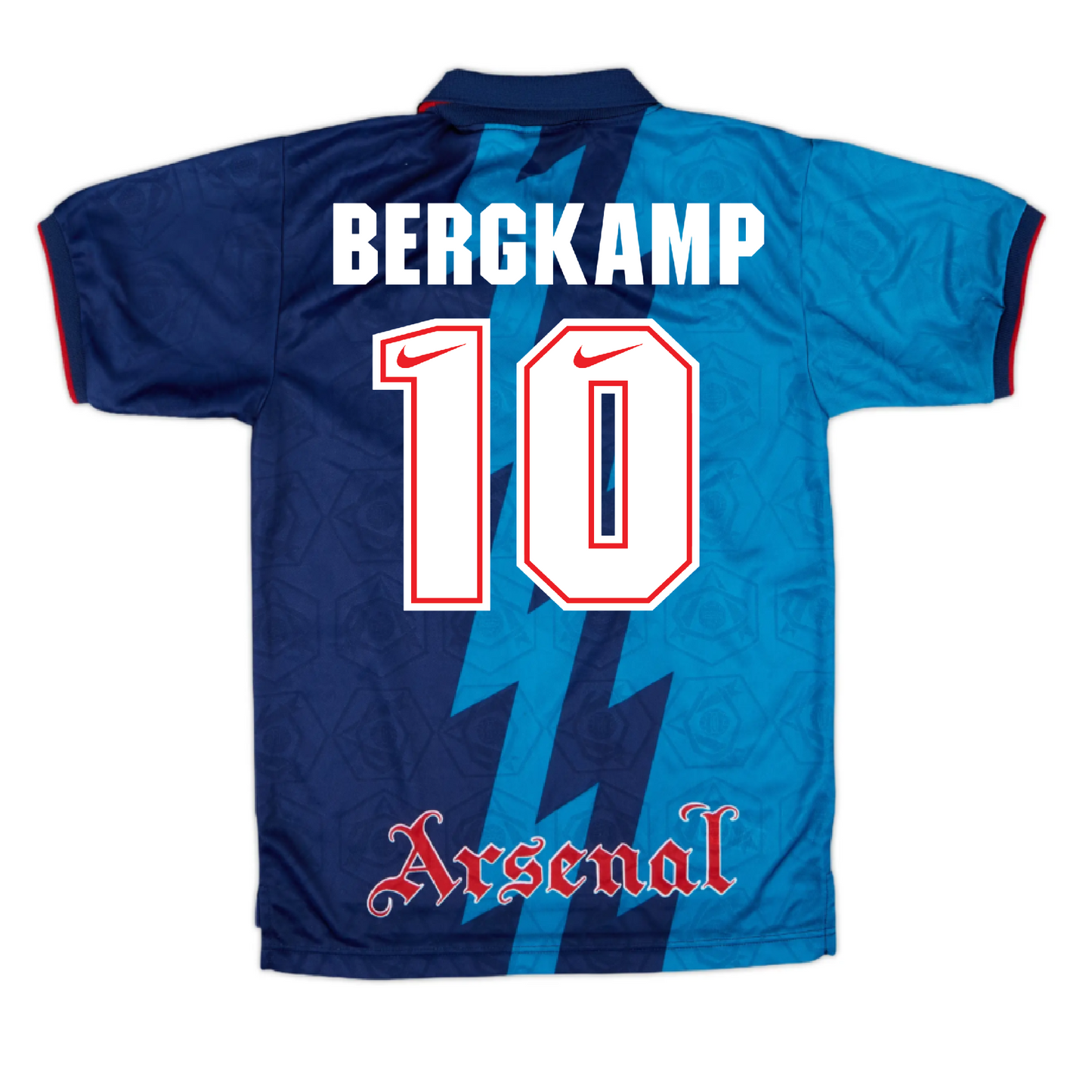 Arsenal 1995-96 Away Retro Jersey - Bergkamp #10