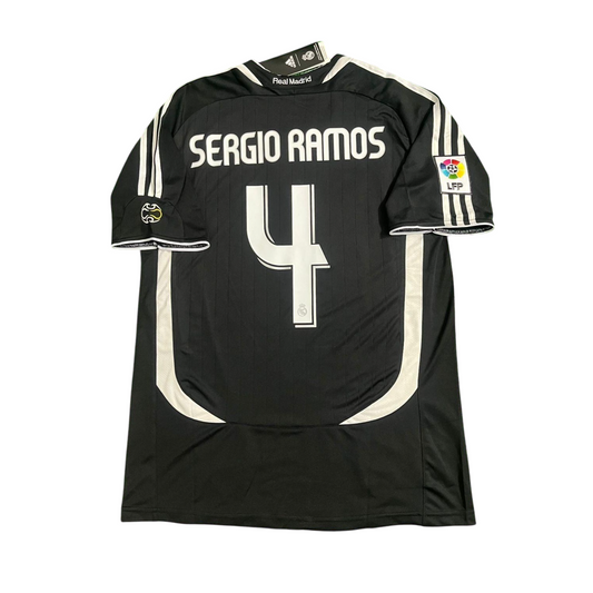 Real Madrid 2006-07 Away Retro Jersey - Sergio Ramos #4