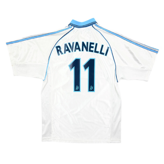 Olympique Marseille 1998-99 Home Retro Jersey - Ravanelli #11
