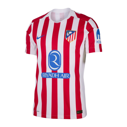 Atlético Madrid 2025-26 Home Jersey - Player Version