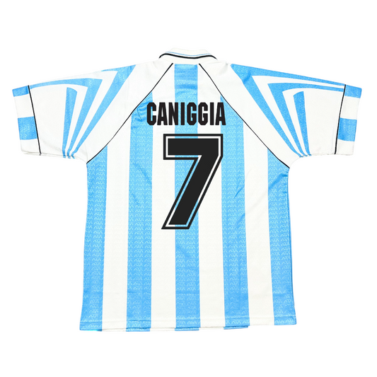 Argentina 1995 Home Retro Jersey - Caniggia #7