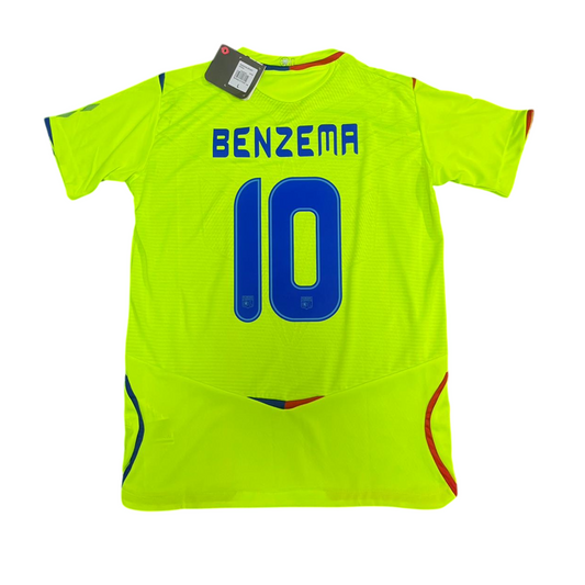 Olympique Lyonnais 2008–09 Third Retro Jersey - Benzema #10