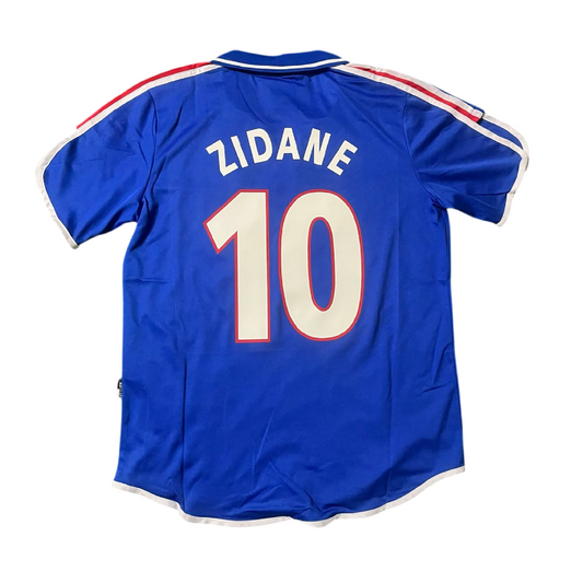France 2000 Home Retro Jersey - Zidane #10