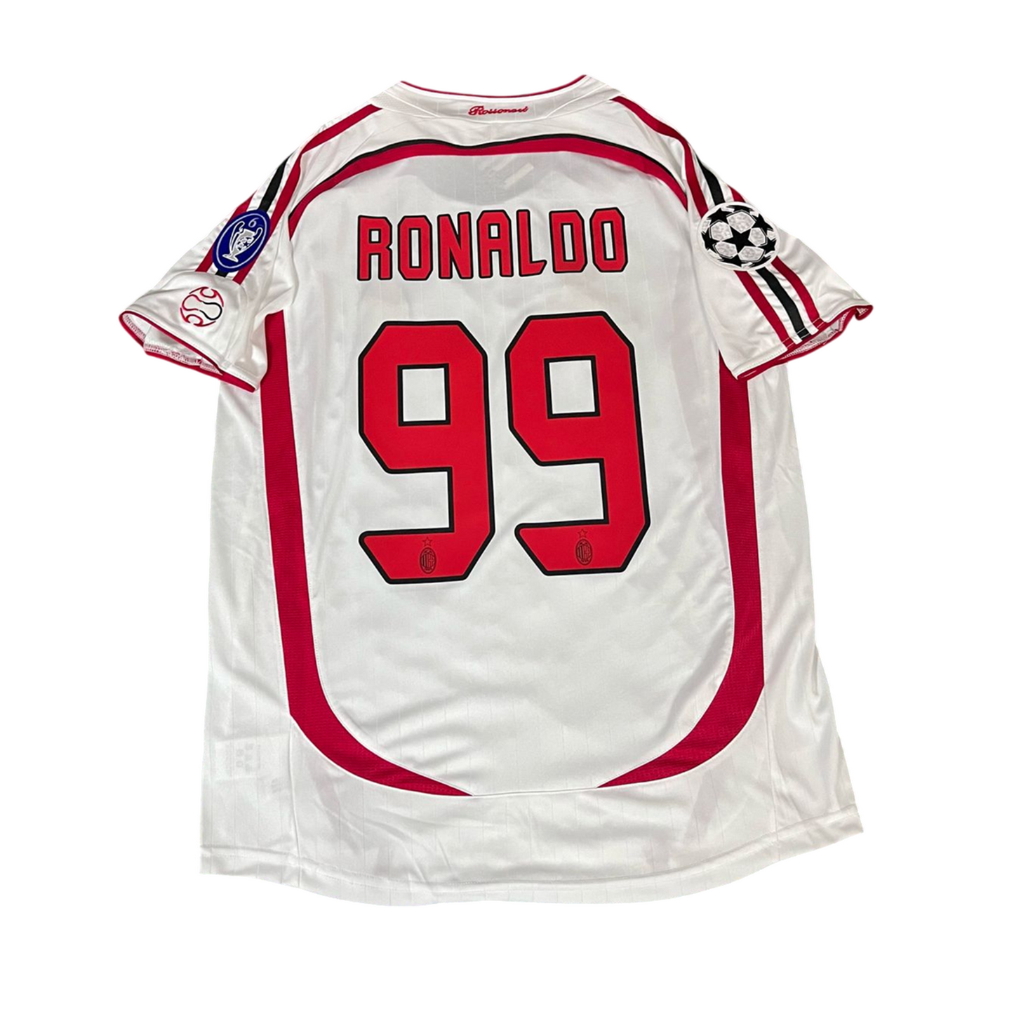 AC Milan 2006-07 Away Retro Jersey - Ronaldo #99