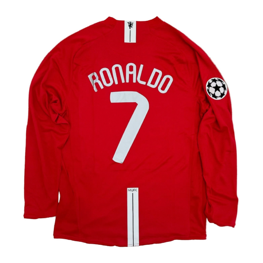 Manchester United 2007-09 Home Retro Jersey - Ronaldo #7