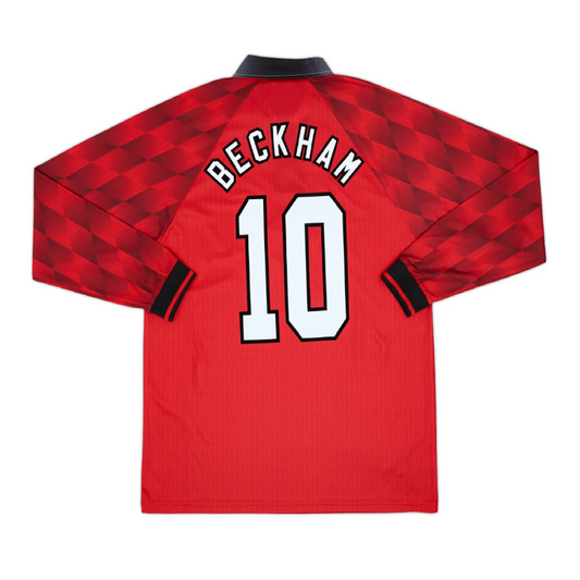 Manchester United 1996-98 Home Retro Jersey - Beckham #10