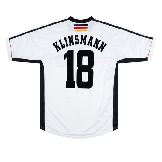 Germany 1998 Home Retro Jersey - Klinsmann #18