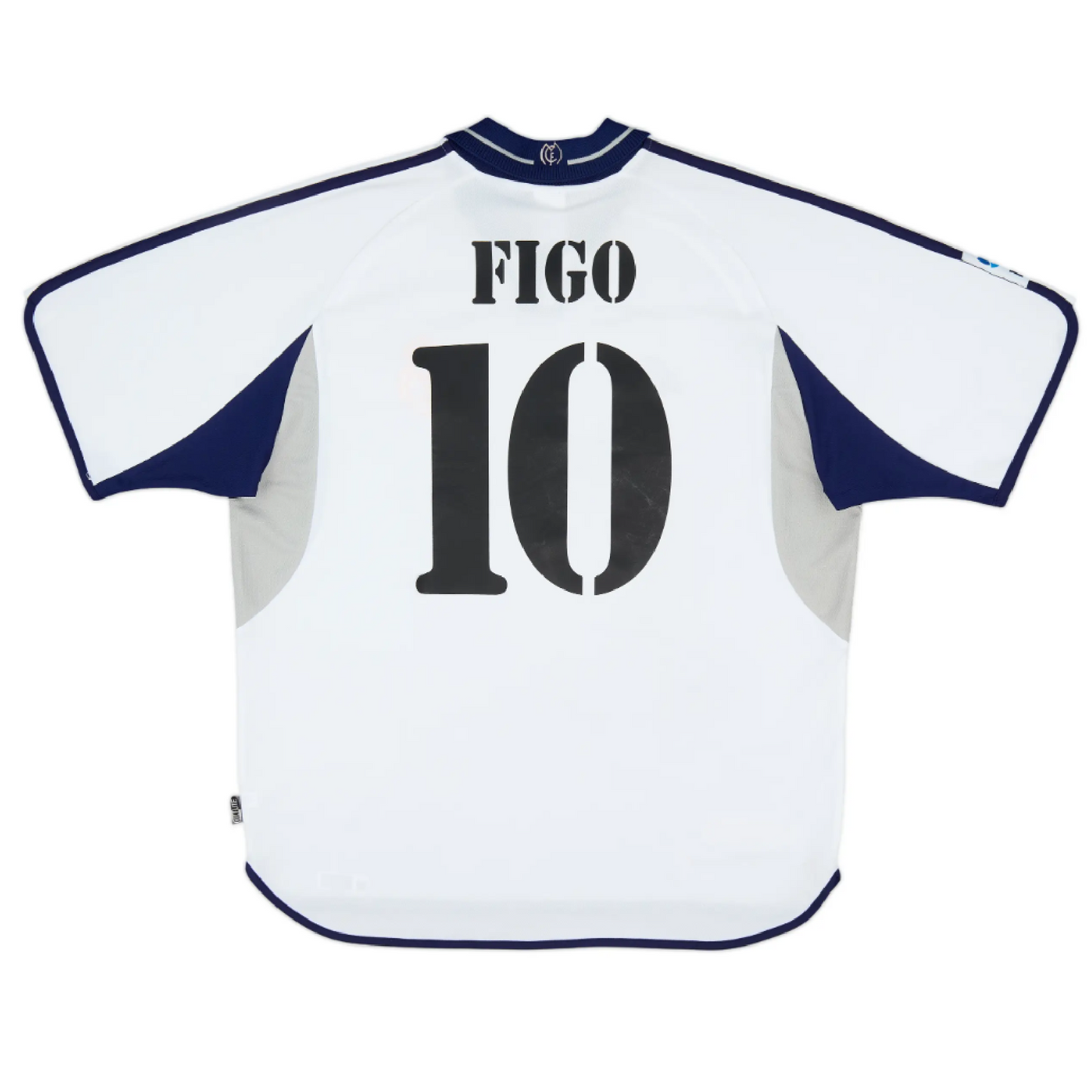 Real Madrid 2000-01 Home Retro Jersey - Figo #10