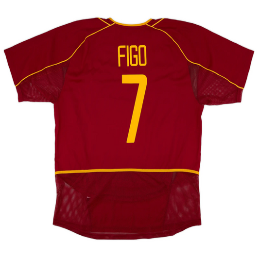 Portugal 2002 Home Retro Jersey - Figo #7