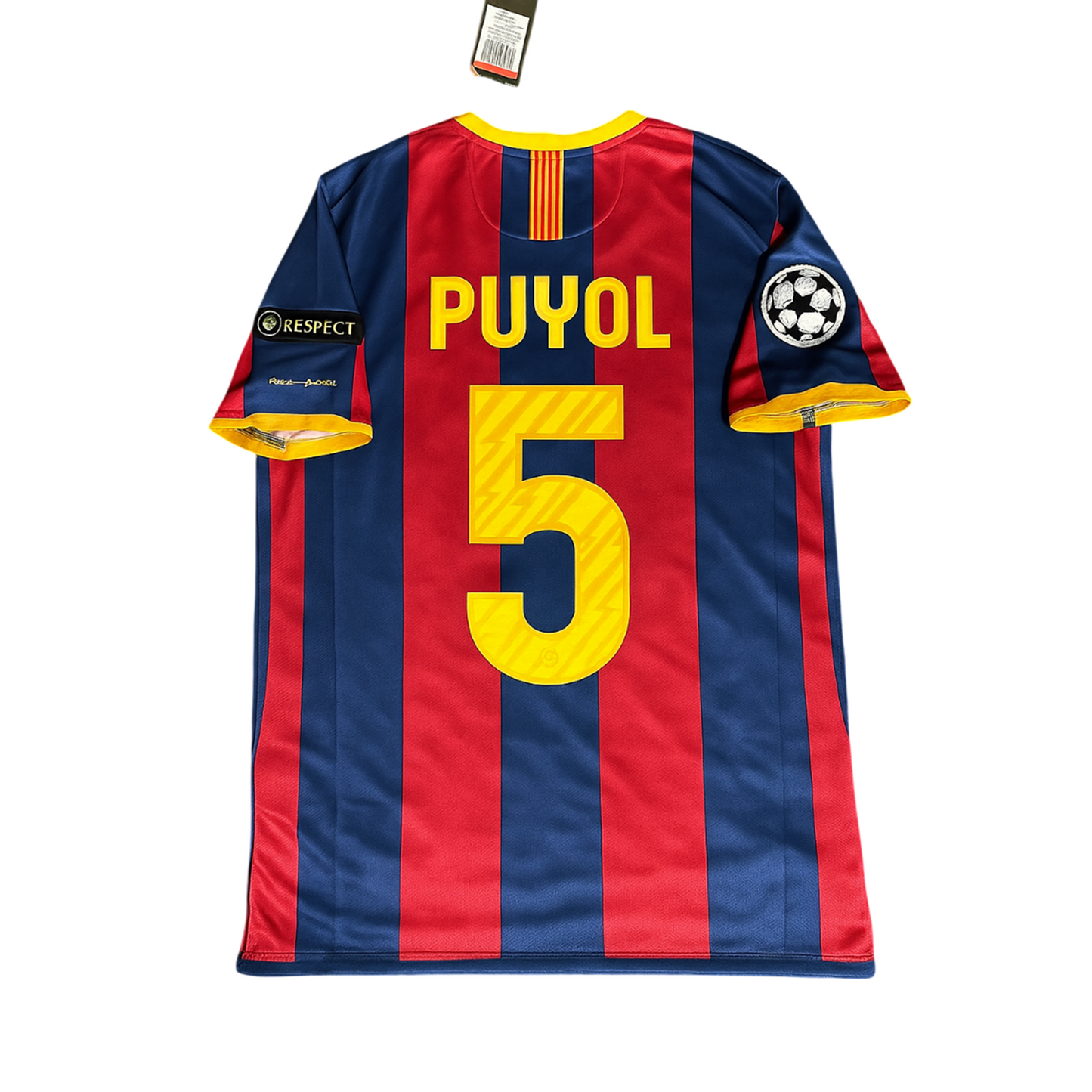 FC Barcelona 2010-11 Home Retro Jersey - Puyol #5