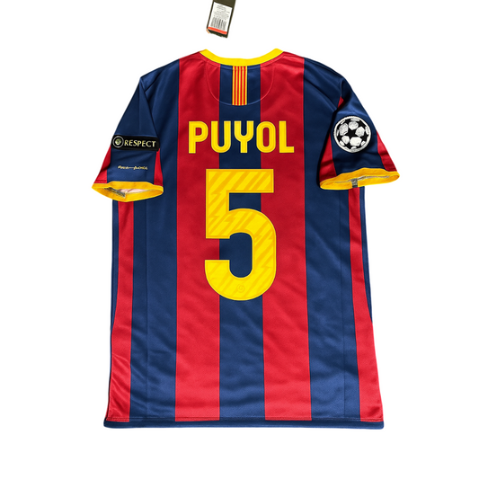 FC Barcelona 2010-11 Home Retro Jersey - Puyol #5