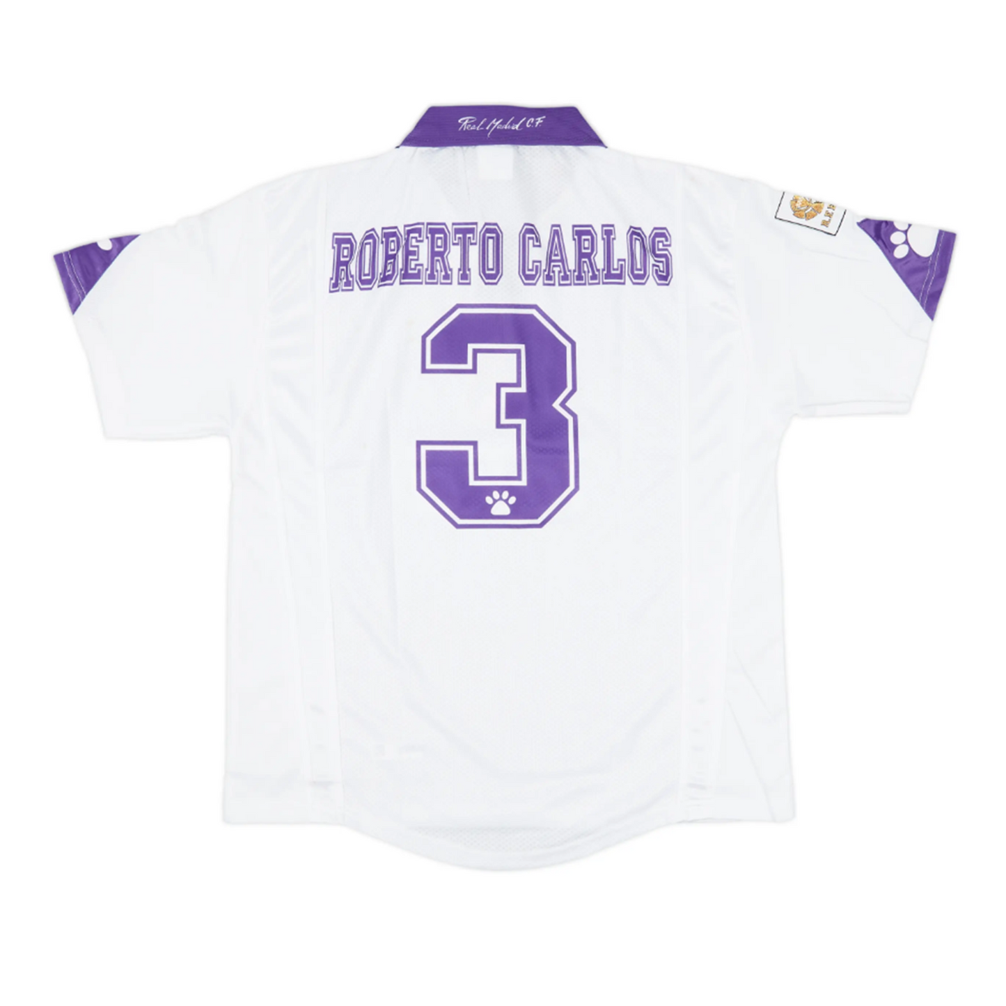 Real Madrid 1997-98 Home Retro Jersey - R.Carlos #3